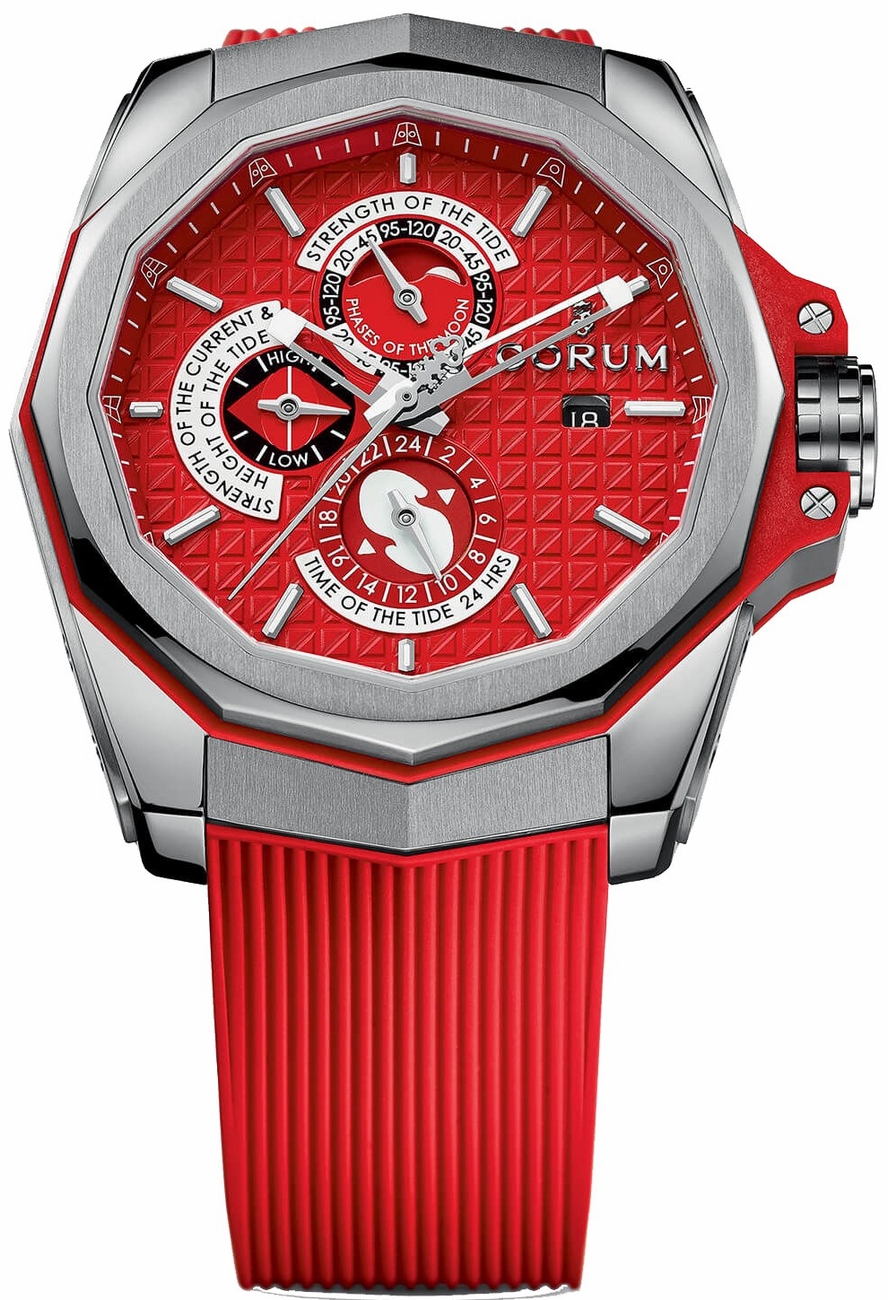 Corum Admiral Watches Mens Patterned Red Self winding Automatic 27710104-F376-AR12 Watch