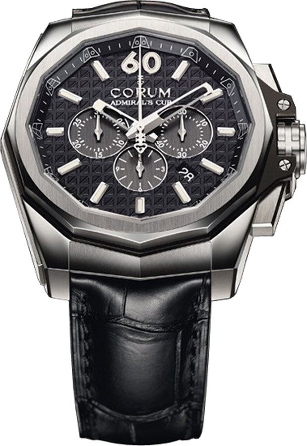 Corum Admiral Watches Mens Black Self winding Automatic 13220104-0F01-AN10 Watch