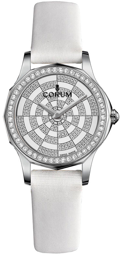 Corum Admiral Watches Ladies Silver Self winding Automatic 02010147-0009-PK11 Watch