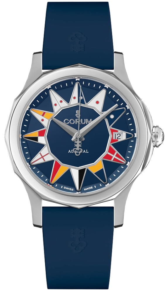 Corum Admiral Watches Ladies Blue Self winding Automatic 08220020-0373-AB12 Watch