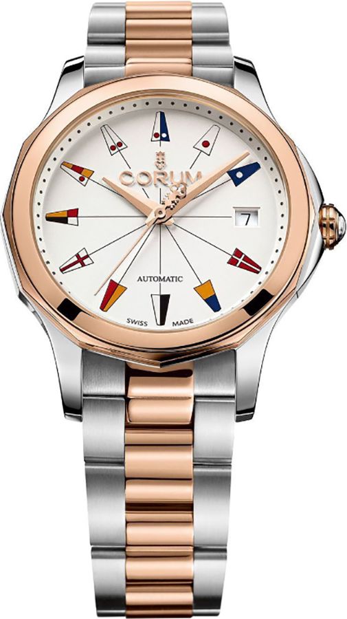 Corum Admiral Watches Unisex White Self Winding Automatic 08220024-V200-AA13 Watch