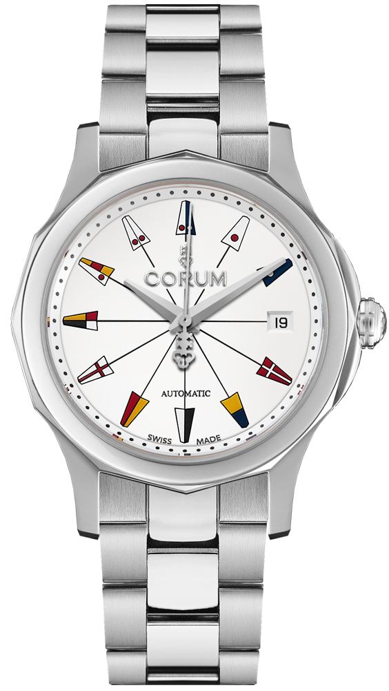 Corum Admiral Watches Ladies White Self winding Automatic 08220020-V200-AA12 Watch