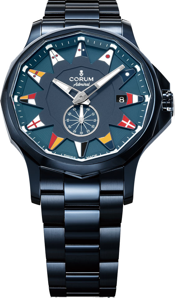 Corum Admiral Watches Mens Blue Self winding Automatic 39510398-V733-AB50 Watch
