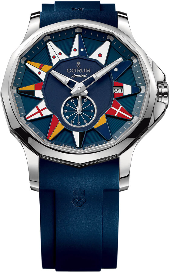Corum Admiral Watches Mens Blue Self winding Automatic 39510120-F373-AB12 Watch