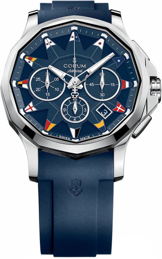 Corum Admiral Watches Mens Blue Self winding Automatic 98410120-F373-AB12 Watch