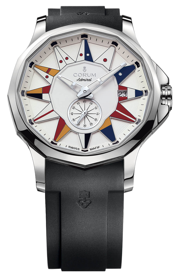 Corum Admiral Watches Mens Silver Self winding Automatic 39510120-F371-AA13 Watch