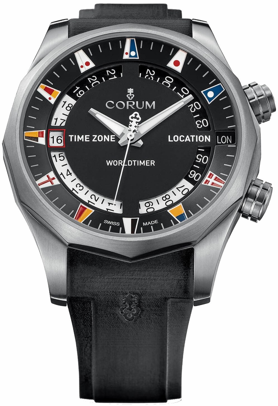 Corum Admiral Watches Mens Brass Black Self winding Automatic 63710104-F371-AN02 Watch