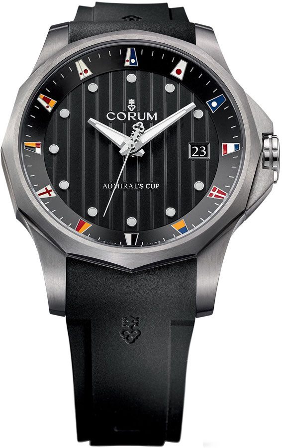 Corum Admiral Watches Mens Brass Black Self winding Automatic 40310004-F371-AN10 Watch