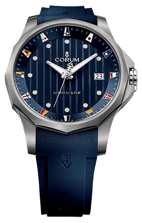 Corum Admiral Watches Mens Blue Self winding Automatic 40310004-F373-AB10 Watch