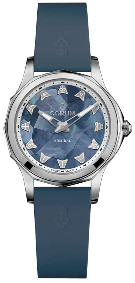Corum Admiral Watches Ladies Blue Self winding Automatic 40010020-0389-MN01 Watch
