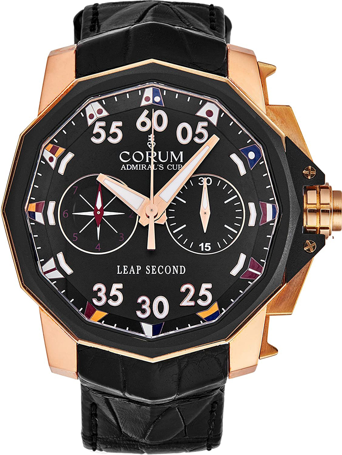 Corum Admiral Watches Mens Black Self winding Automatic 89593191-0001-AN42 Watch