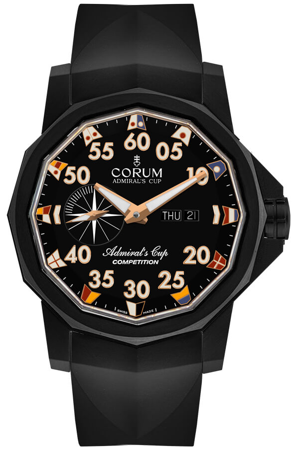 Corum Admiral Watches Mens Black Self winding Automatic A690-04314 Watch