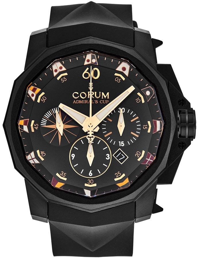 Corum Admiral Watches Mens Black Self winding Automatic A753-04204 Watch