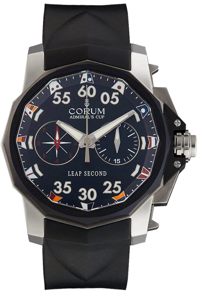 Corum Admiral Watches Mens Black Self winding Automatic 89593106-0371-AN90 Watch