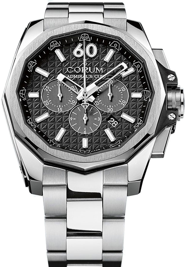 Corum Admiral Watches Mens Black Self winding Automatic 13220104-V200-AN10 Watch