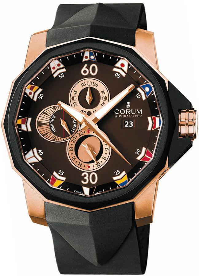 Corum Admiral Watches Mens Brown Self winding Automatic 27793191-0371-AG42 Watch