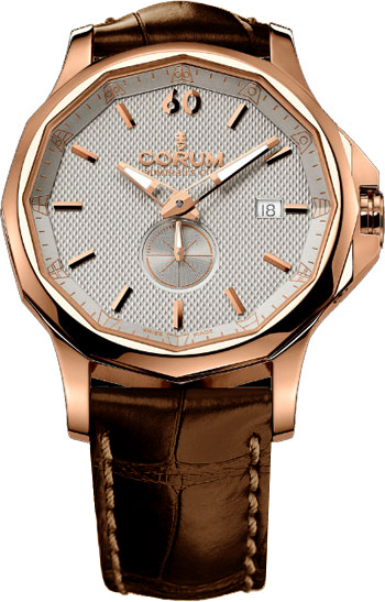 Corum Admiral Watches Mens Silver Self winding Automatic 39510155-0002-FH12 Watch