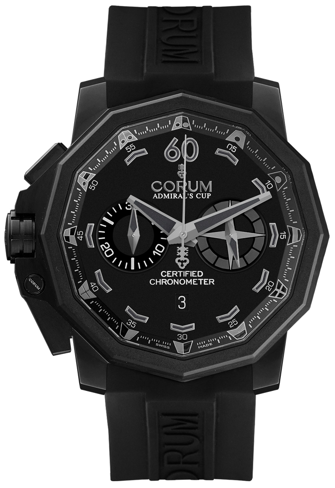 Corum Admiral Watches Mens Black Self winding Automatic 75323195-0371-AN13 Watch