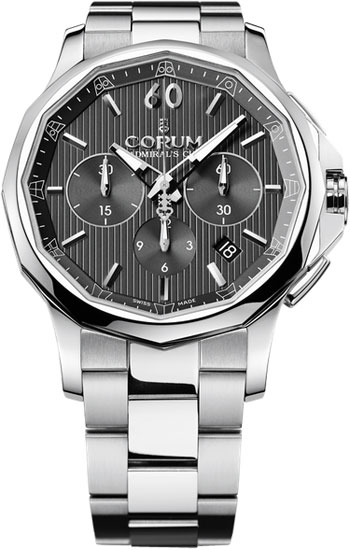 Corum Admiral Watches Mens Black Self winding Automatic 98410120-V705-AN10 Watch