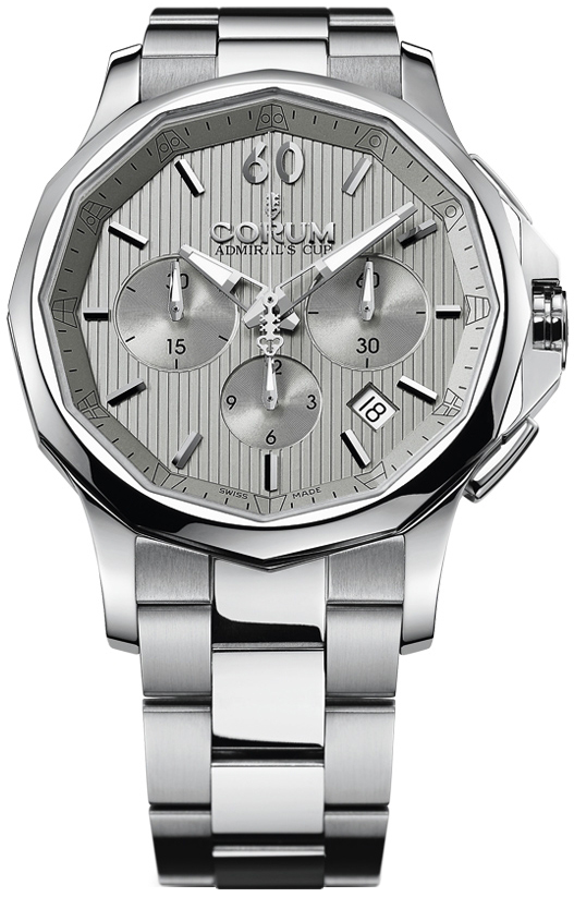 Corum Admiral Watches Mens Silver Self winding Automatic 98410120-V705-FH10 Watch