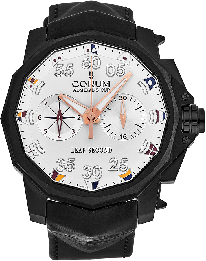 Corum Admiral Watches Mens White Self winding Automatic 89593106-0371-AA92 Watch