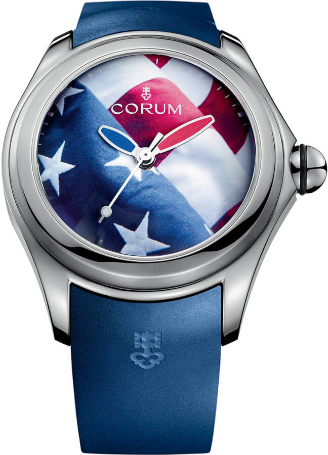 Corum Bubble Watches Mens Blue Self winding Automatic 40310104-0373-US01 Watch