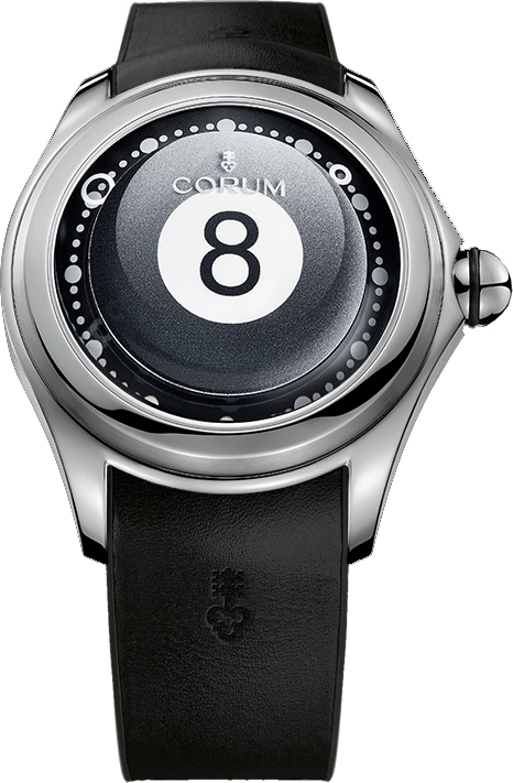 Corum Bubble Watches Mens Black Self winding Automatic 39010104-0371-BA08 Watch
