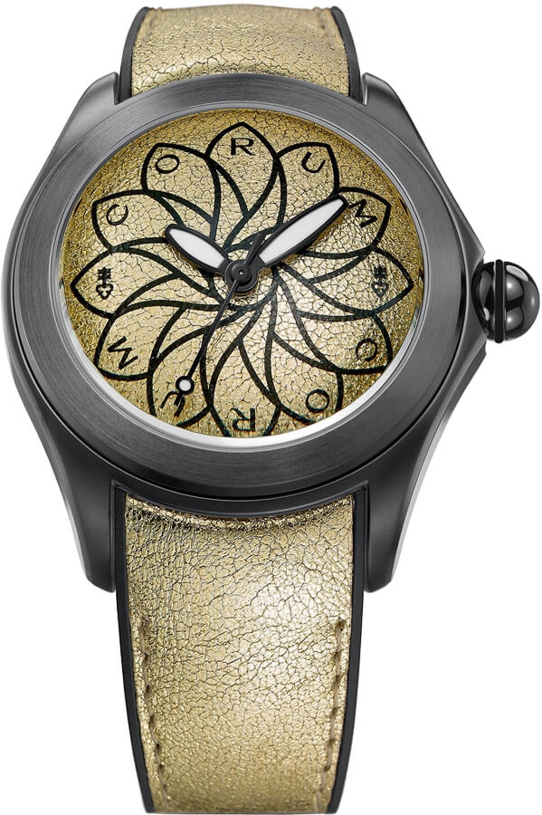 Corum Bubble Watches Mens Gold Self winding Automatic 08241098-0065-VO65 Watch