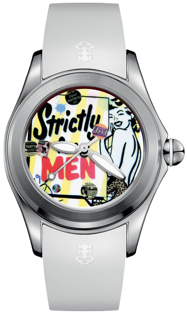 Corum Bubble Watches Mens White Self winding Automatic 08241020-0379-PO20 Watch