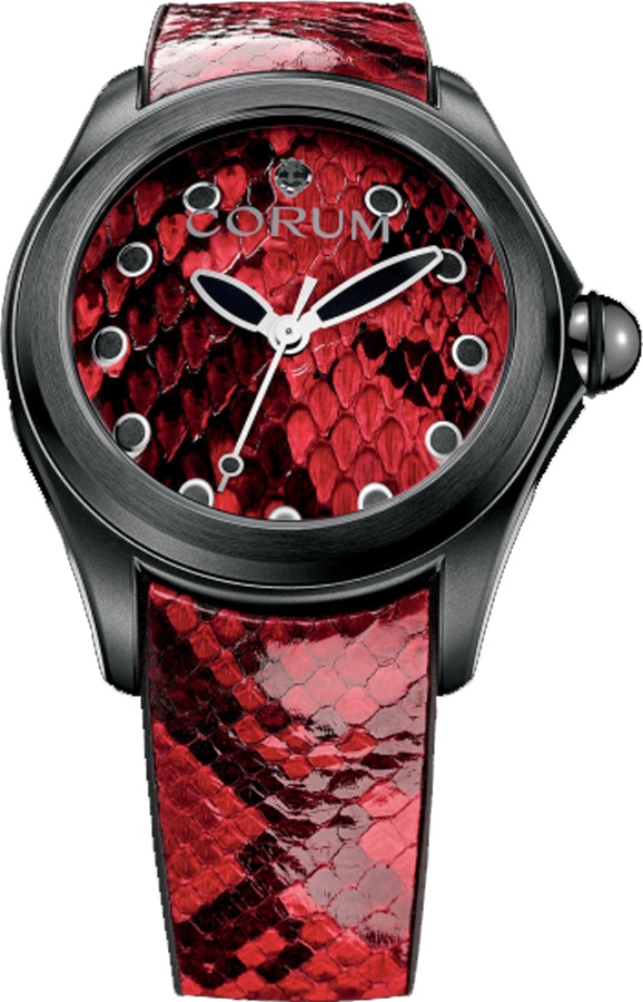 Corum Bubble Watches Mens Red Python Self winding Automatic L082-03208 Watch