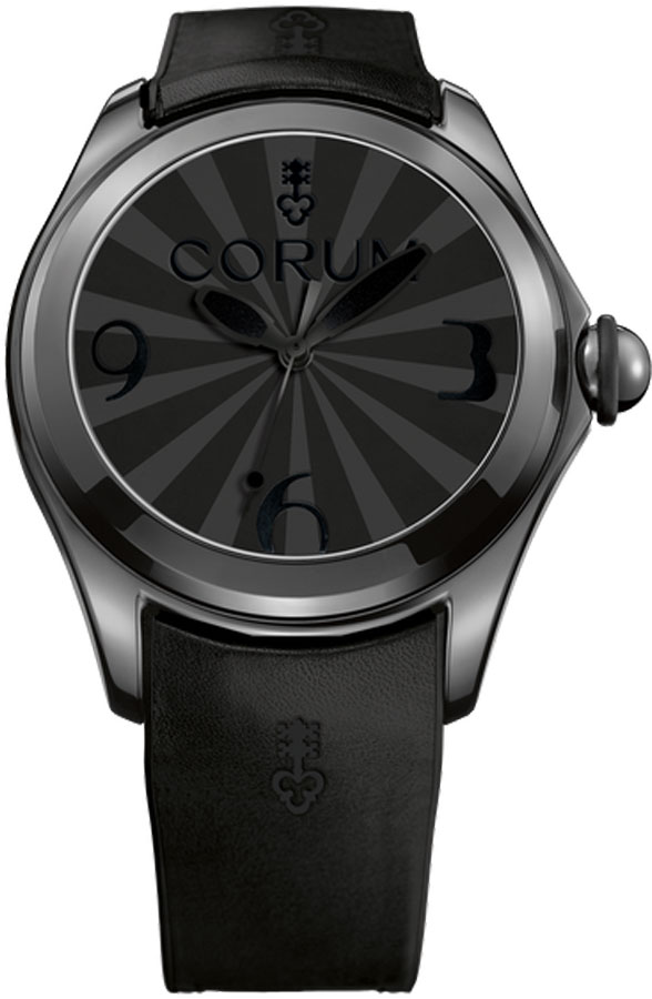 Corum Bubble Watches Mens Black Self winding Automatic 08231098-0371-BB01 Watch
