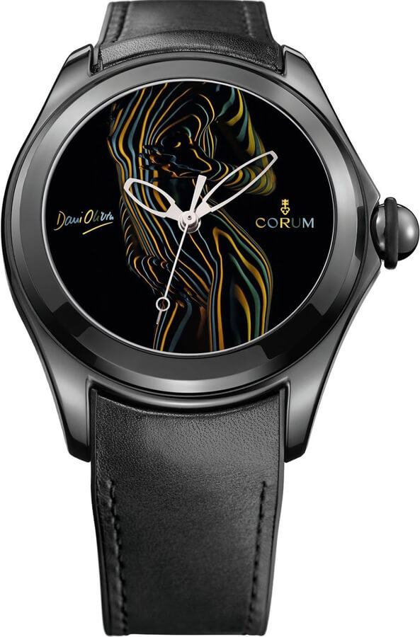 Corum Bubble Watches Mens Black Self winding Automatic 08231098-0061-DO02 Watch