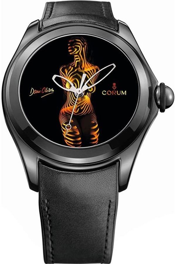 Corum Bubble Watches Mens Black Self winding Automatic 08231098-0061-DO01 Watch