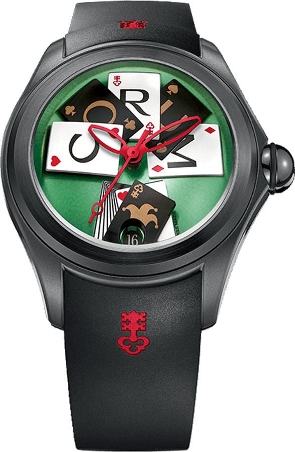 Corum Bubble Watches Mens Green Self winding Automatic 08231098-0371-GC02 Watch