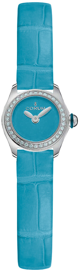 Corum Bubble Watches Ladies Blue Battery Operated Quartz L137-03568 Watch