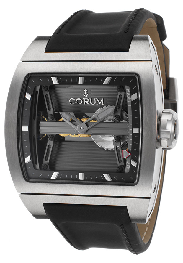 Corum Ti-Bridge Watches Mens Skeleton Manual Winding 10720104-0F61-0000 Watch