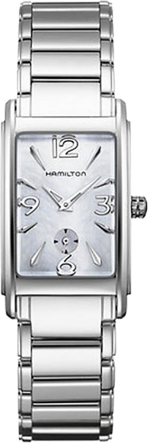 Hamilton American Classic Timeless Classic Watches Ladies Pearl White Battery Operated Quartz H11411155 Watch