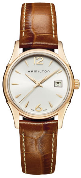 Hamilton American Classic Jazzmaster Watches Ladies Silver Battery Operated Quartz H32341515 Watch
