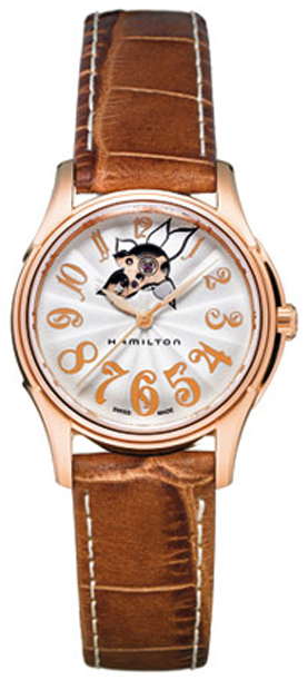 Hamilton American Classic Jazzmaster Watches Ladies Silver Self winding Automatic H32345983 Watch
