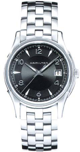 Hamilton American Classic Jazzmaster Watches Mens Black Battery Operated Quartz H32411135 Watch