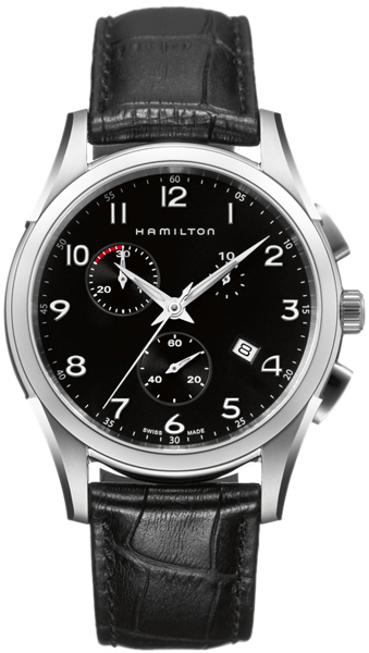 Hamilton American Classic Jazzmaster Watches  Black Battery Operated Quartz H38612733 Watch