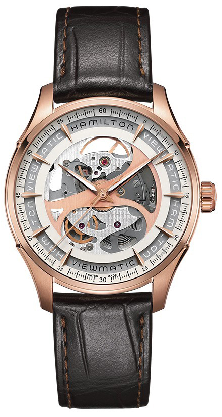 Hamilton American Classic Jazzmaster Watches Mens Skeleton Self winding Automatic H42545551 Watch