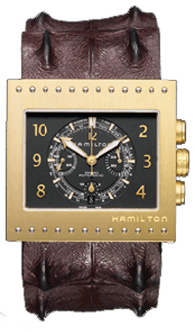 Hamilton Khaki Code Breaker Watches Mens Black Self winding Automatic H79636533 Watch