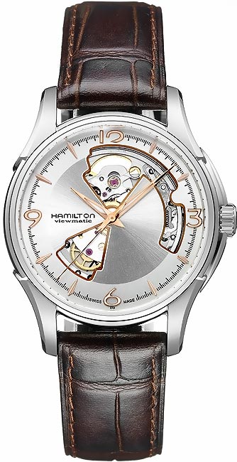 Hamilton American Classic Jazzmaster Watches Mens Silver Self winding Automatic H32565555 Watch