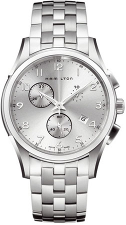 Hamilton American Classic Jazzmaster Watches  Silver Battery Operated Quartz H38612153 Watch