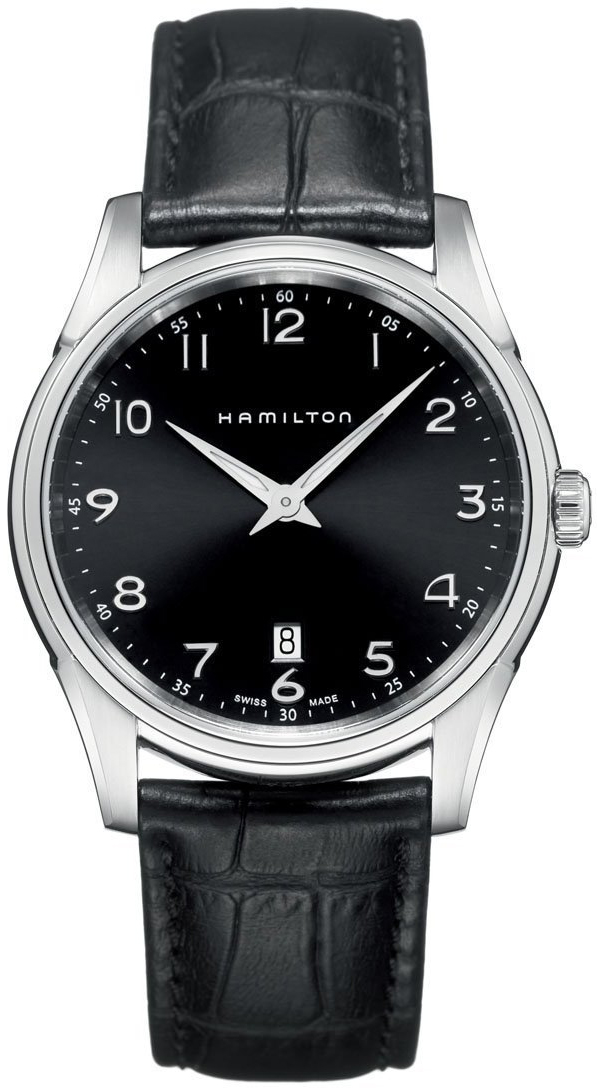 Hamilton American Classic Jazzmaster Watches  Black Battery Operated Quartz H38511733 Watch