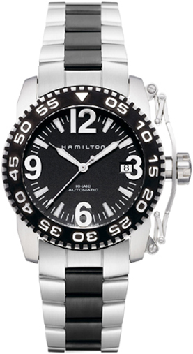 Hamilton Khaki Field Watches Mens Black Self winding Automatic H62455135 Watch