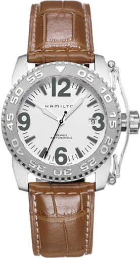 Hamilton Khaki Field Watches Mens White Self winding Automatic H62465515 Watch