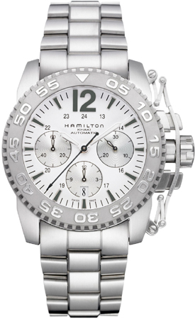 Hamilton Khaki Field Watches Mens White Self winding Automatic H63556115 Watch