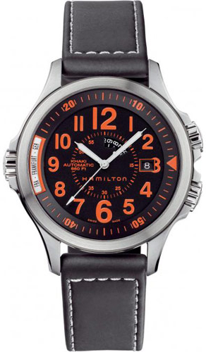 Hamilton Khaki Aviation Watches Mens Black Self winding Automatic H77695733 Watch